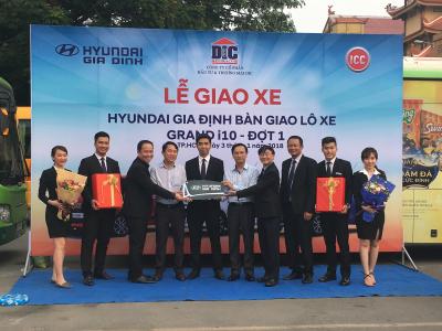 Nhập lô 15 xe Hyundai i10 cho thuê dài hạn